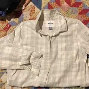 Lightweight light grey button down!!
